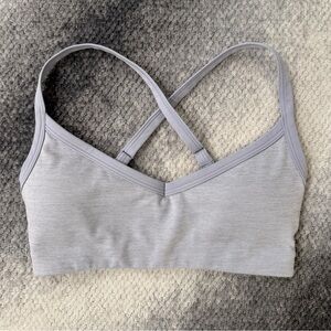 Vitality Gray Women's Sports Bra / Bralette